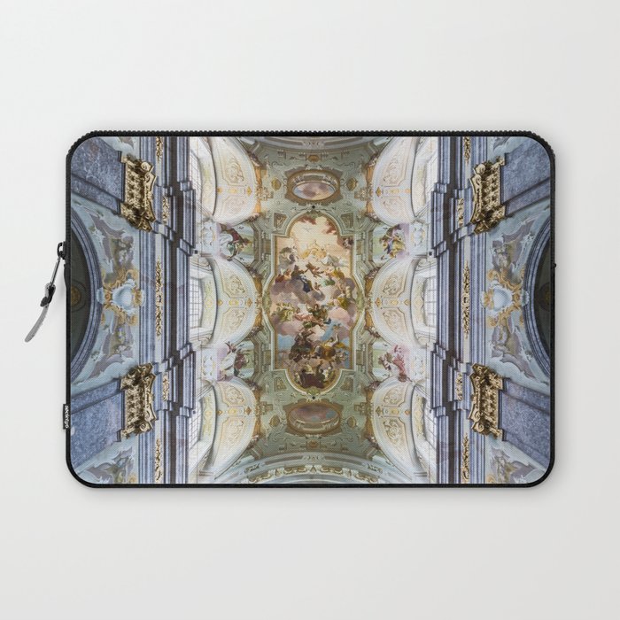 Renaissance Ceiling Fresco Veneration of the Holy Trinity Sonntagberg Basilica  Laptop Sleeve