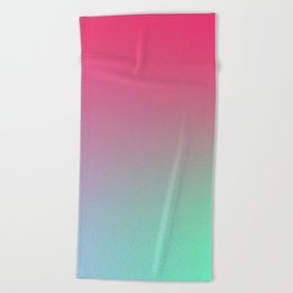 55 Gradient Aura Ombre 220414 Valourine Digital  Beach Towel