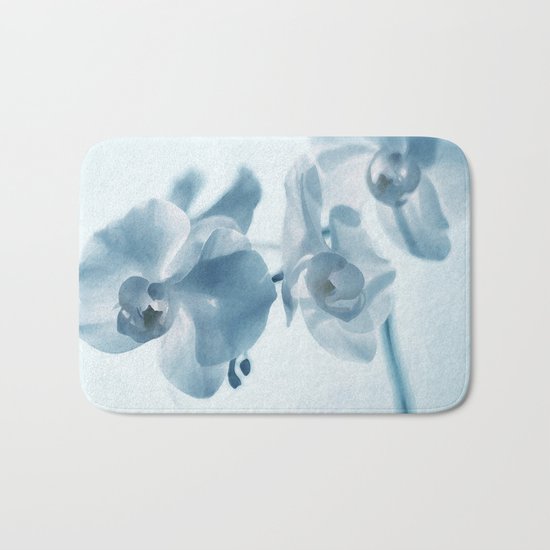 Orchid flowers Bath Mat