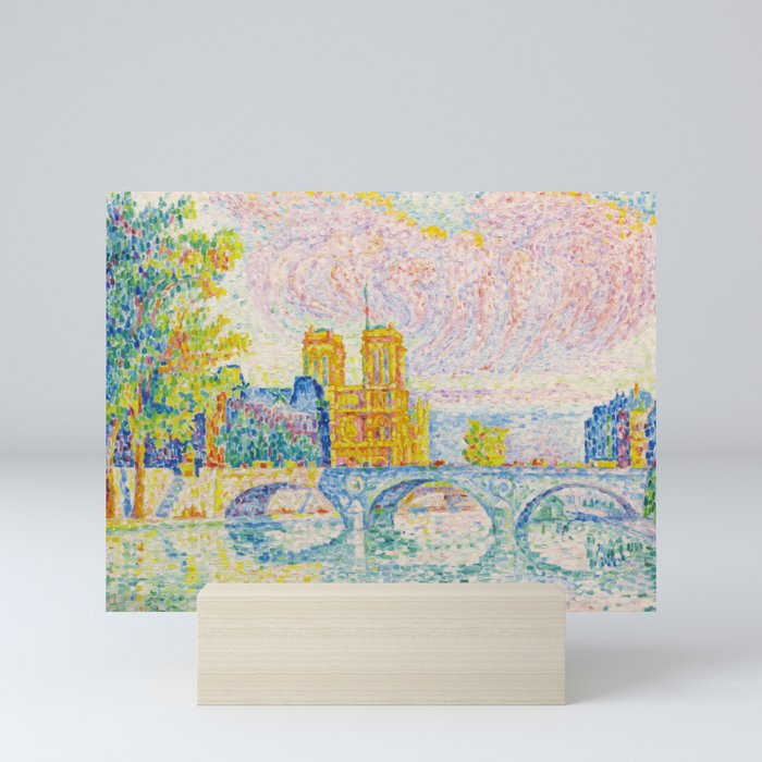 Paul Signac "La Cité. Paris" Mini Art Print