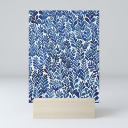 Indigo blues Mini Art Print
