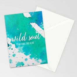 wild soul Stationery Cards