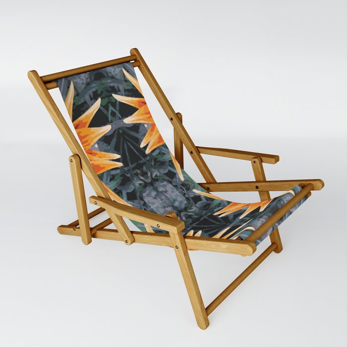 Sacred Flower Sling Chair