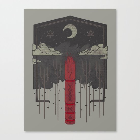 The Lost Obelisk Canvas Print