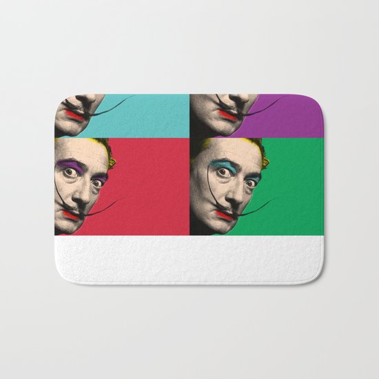 Salvador Dali Bath Mat