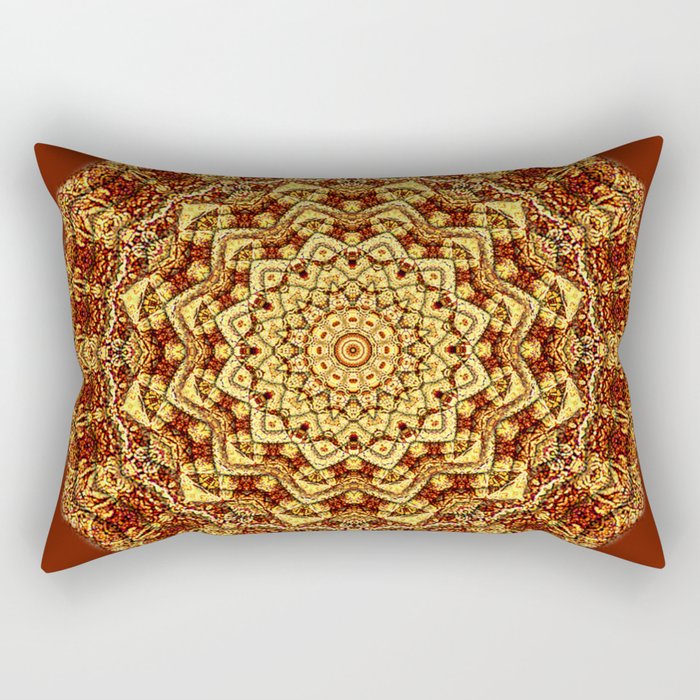 Inner peace mandala Rectangular Pillow