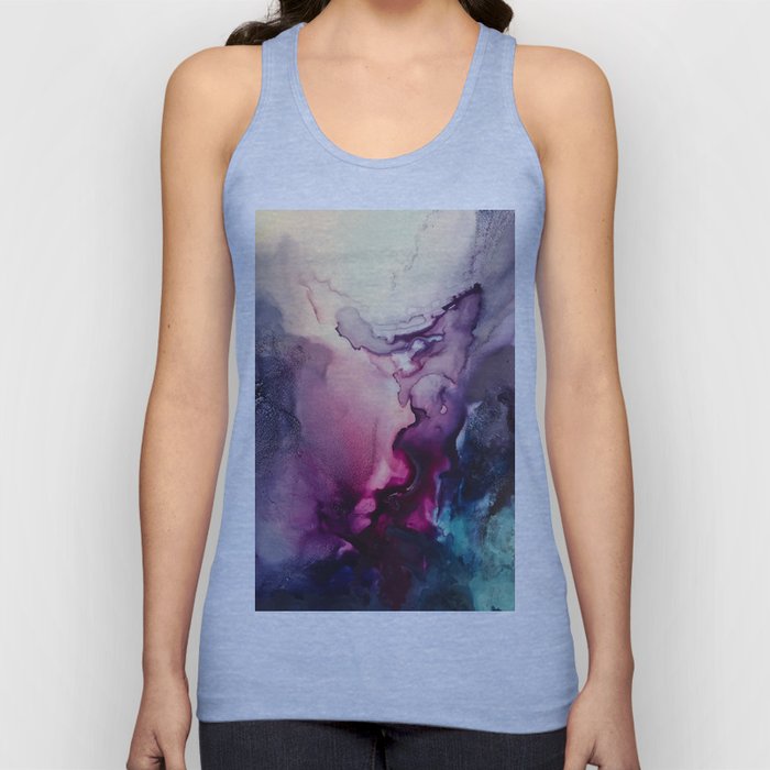 Mission Fusion - Mixed Media Painting Tank Top
