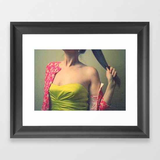 off with her head! Framed Art Print