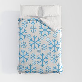 Snowflake Pattern Duvet Cover