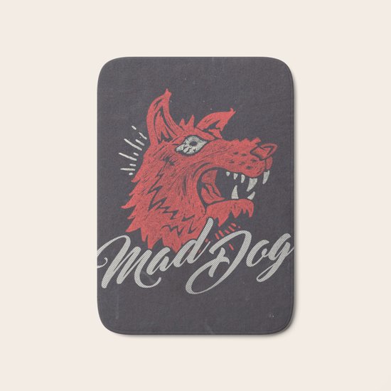 MAD DOG Bath Mat