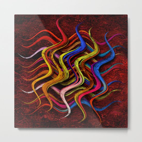 Abstraktus 24 Metal Print
