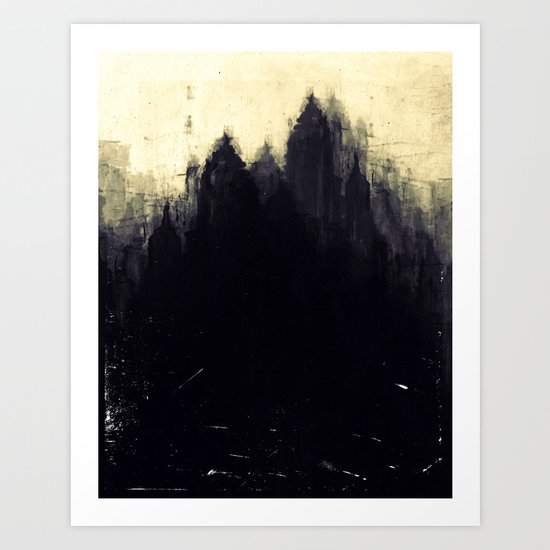 Edinburgh studies Art Print