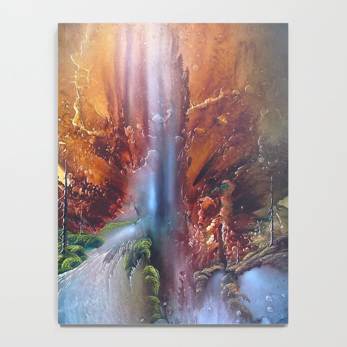 Fantasy Painting Landscape Mystical Notebook
