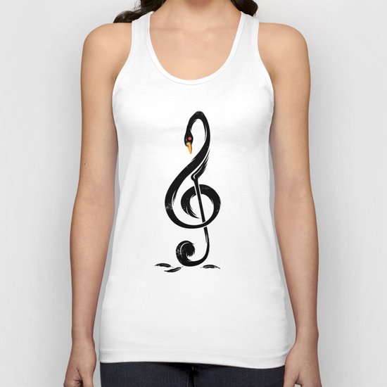 Black swan's melody Unisex Tank Top