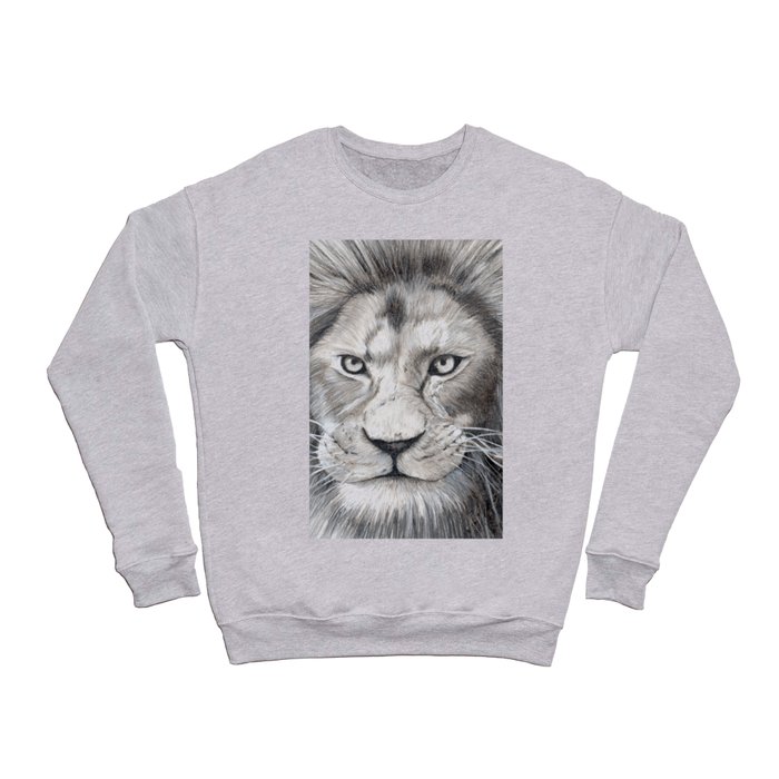 A Lion within a Brave Man Crewneck Sweatshirt
