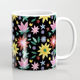 Flower Power Print Coffee Mug