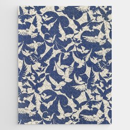 Pigeons In White and Blue (1928) Jigsaw Puzzle
