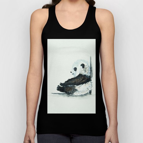 little panda Unisex Tank Top