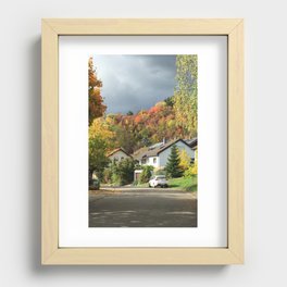 Fall Colors Recessed Framed Print