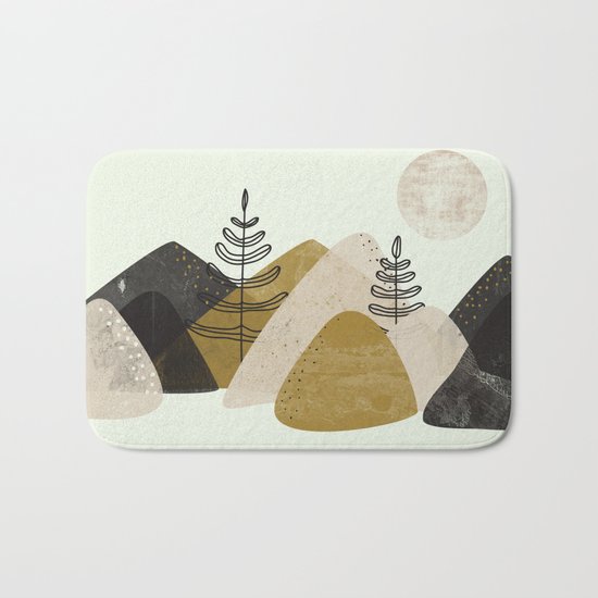 Mountains Bath Mat