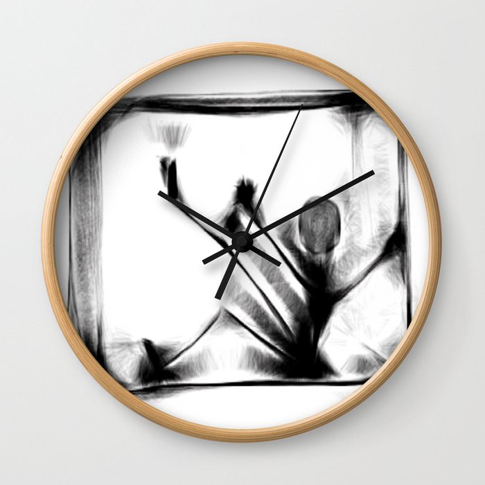 Boxed In Wall Clock
