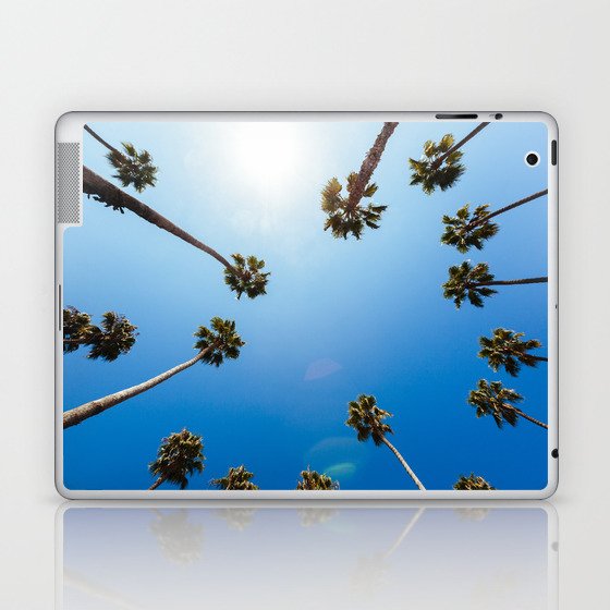 Palm Trees in Los Angeles Laptop & iPad Skin