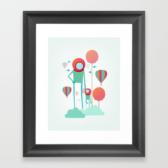 Cosmic Care Framed Art Print