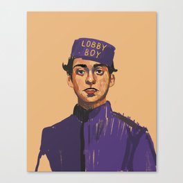 Lobby boy Canvas Print