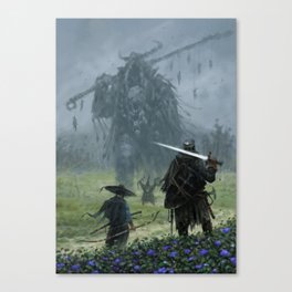 Brothers in arms - Shaman Canvas Print