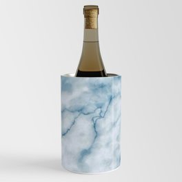 Light blue marble texture Wine Chiller