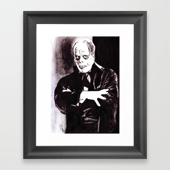The Phantom Framed Art Print
