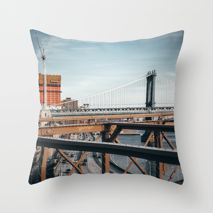 New York City Throw Pillow