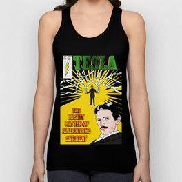 Real Super Heroes | Master of Alternating Current Tank Top