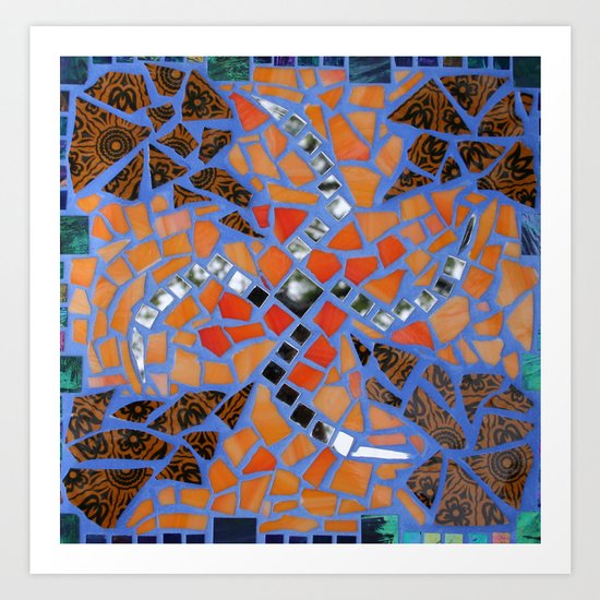 Mosaic Art Print