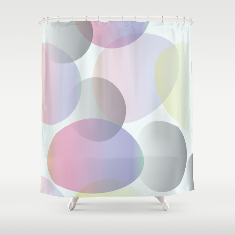 I M Forever Blowing Squarish Bubbles Shower Curtain By Minuskel H