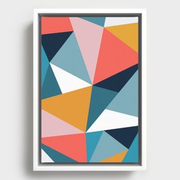 Modern Geometric 35 Framed Canvas