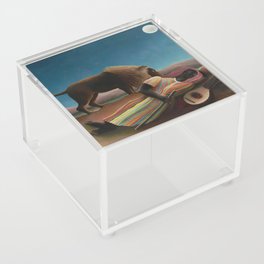 Henri Rousseau, The Sleeping Gypsy, Art Prints Acrylic Box