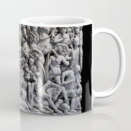 ROMANS. Great Ludovisi sarcophagus. Depicts a battle between Romans and Goths. Mug
