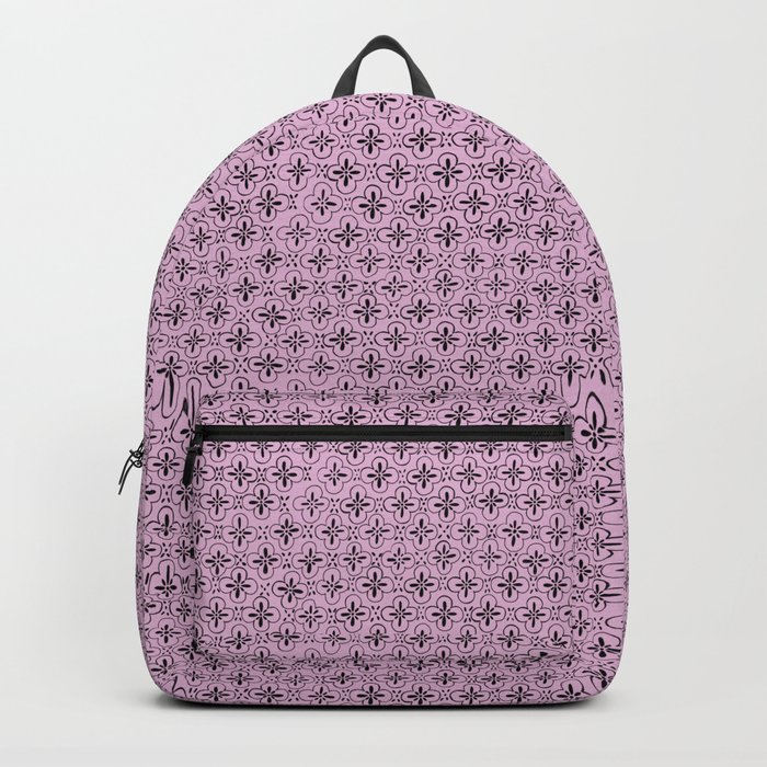 Purple Tiles Backpack