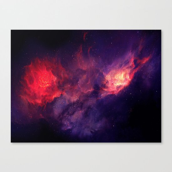 Flames Canvas Print
