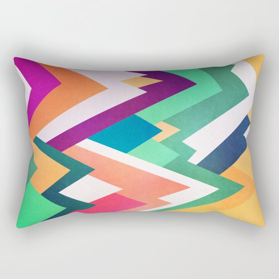 Summer Peaks Rectangular Pillow