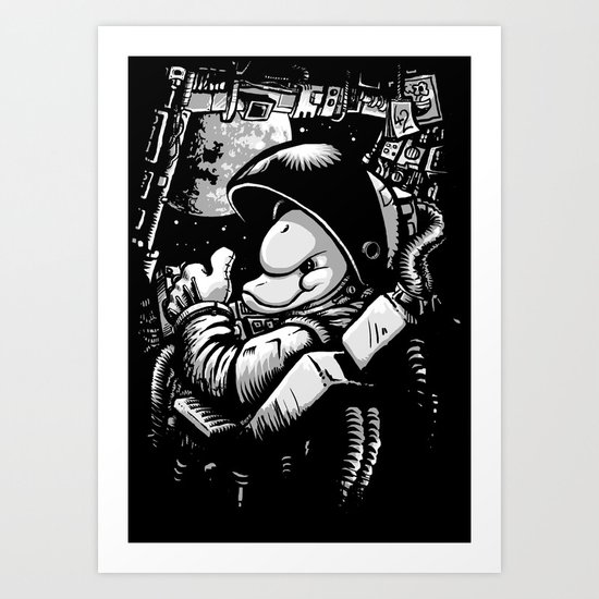 so long and thanks! (alternate version) Art Print
