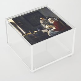 art of johannes vermeer Acrylic Box