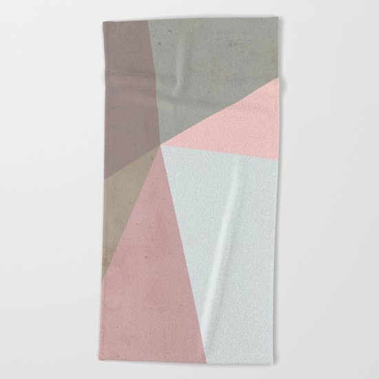 Delicate Geometry Beach Towel