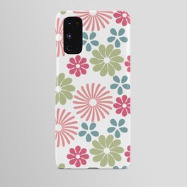 colourful floral pattern Android Case