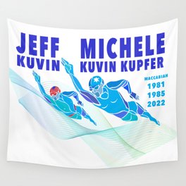 Swimmer Wall Tapestry