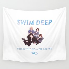 swim deep Wall Tapestry