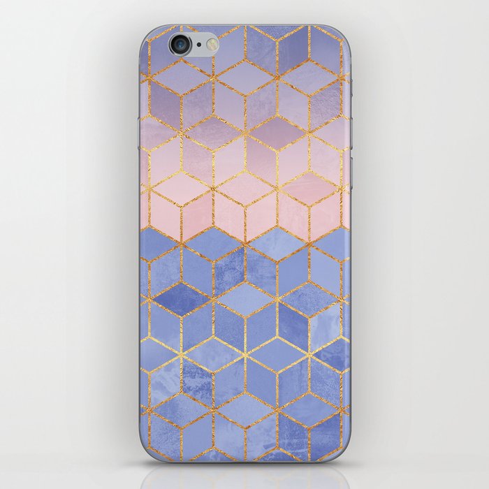 Rose Quartz & Serenity Cubes iPhone Skin