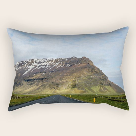 Mountain Road Rectangular Pillow