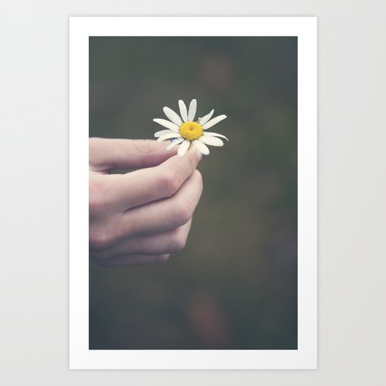 Flowers for your hair Art Print